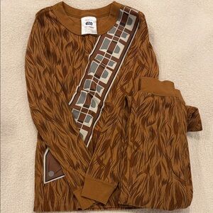 Hanna Andersson Brown Chewbacca Kids Pajama Set